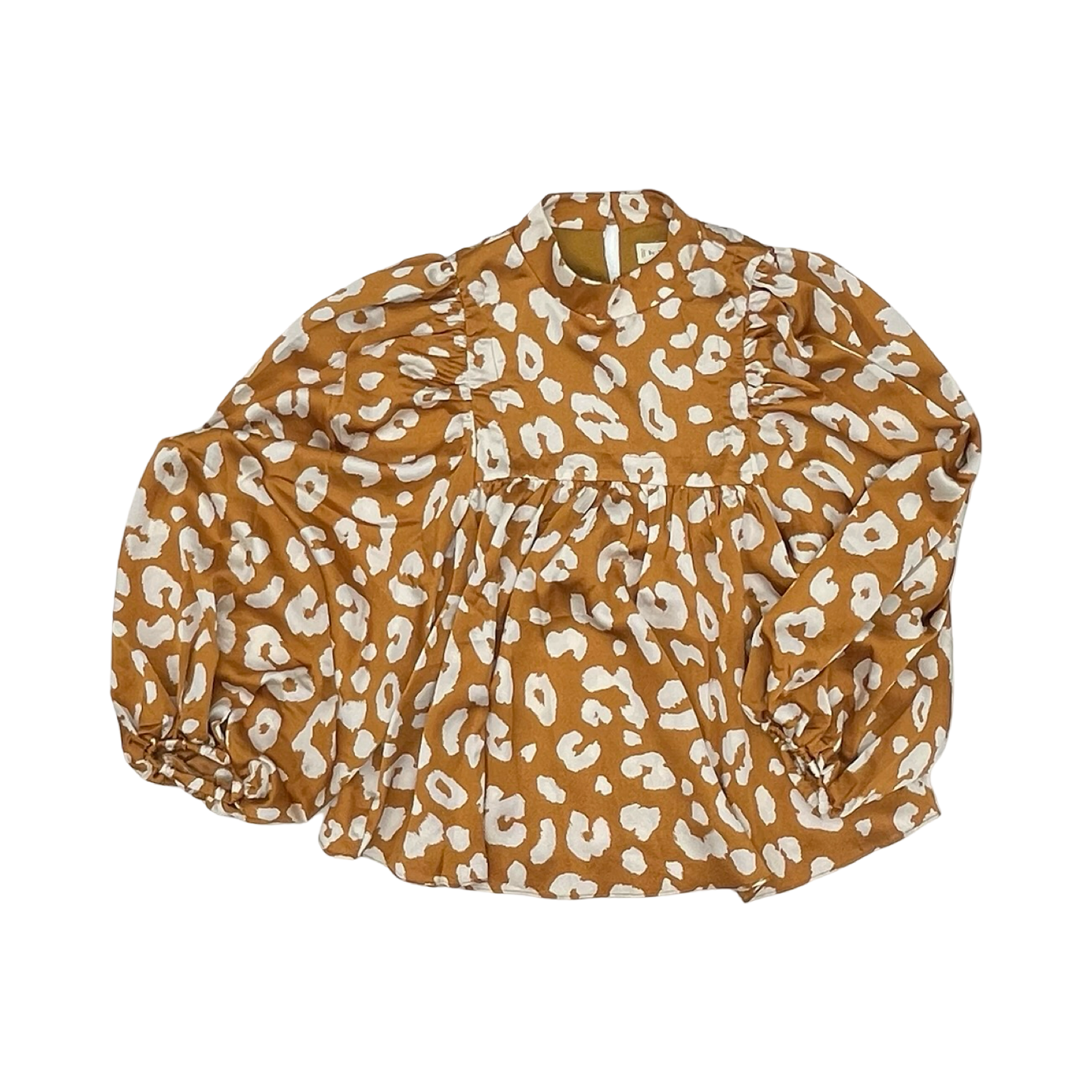 Blouse Ls By By Together In Gold, Size:L