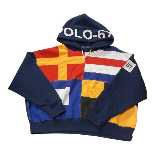 Sweatshirt Hoodie By Polo Ralph Lauren In Multi, Size:Xl