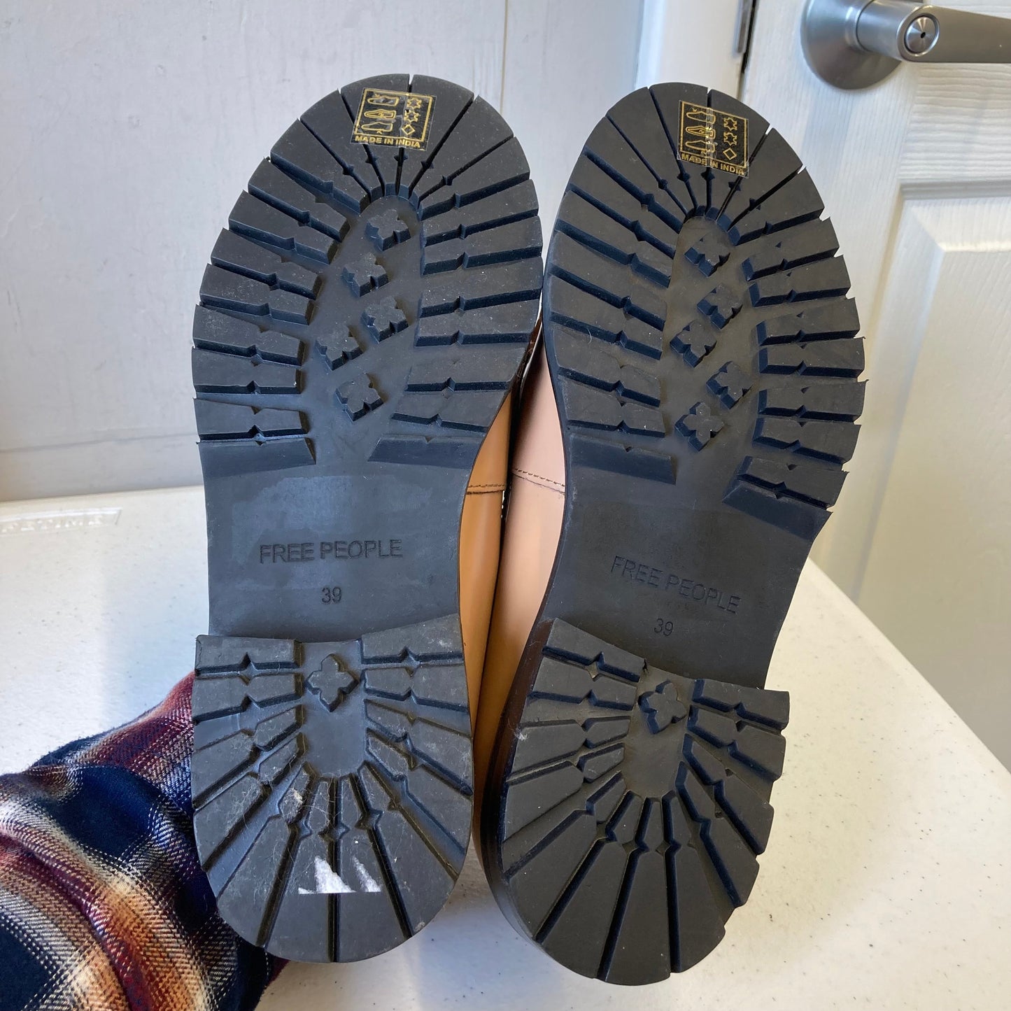 Shoes Heels Block By Free People In Tan, Size:8.5