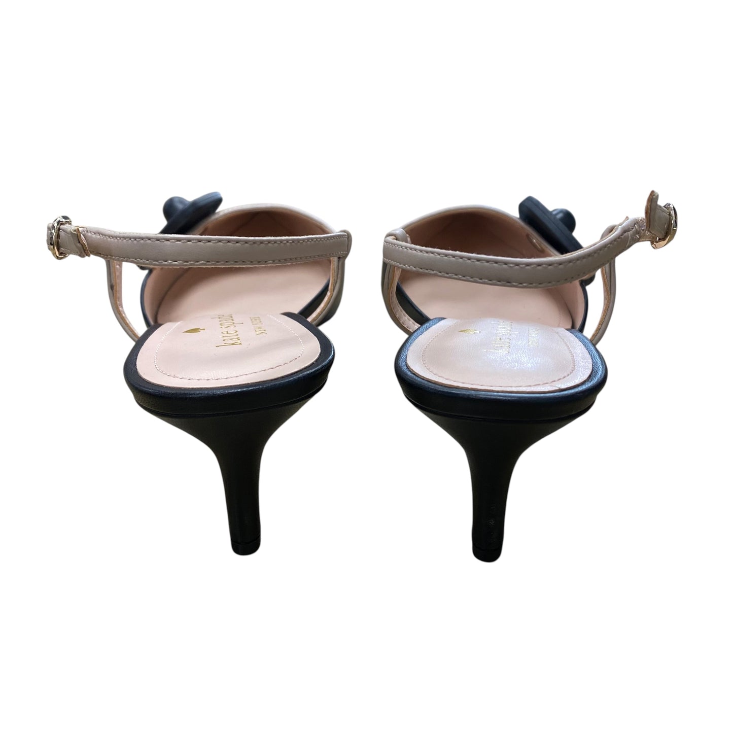 Shoes Designer By Kate Spade In Black & Pink, Size:8.5