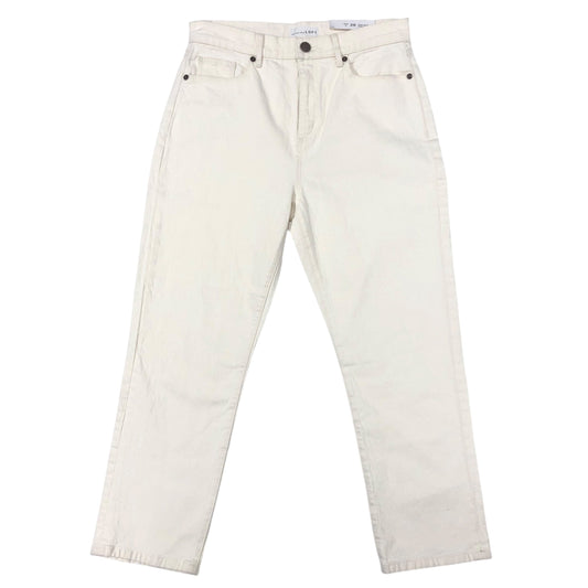Jeans Cropped By Loft In Beige, Size:6