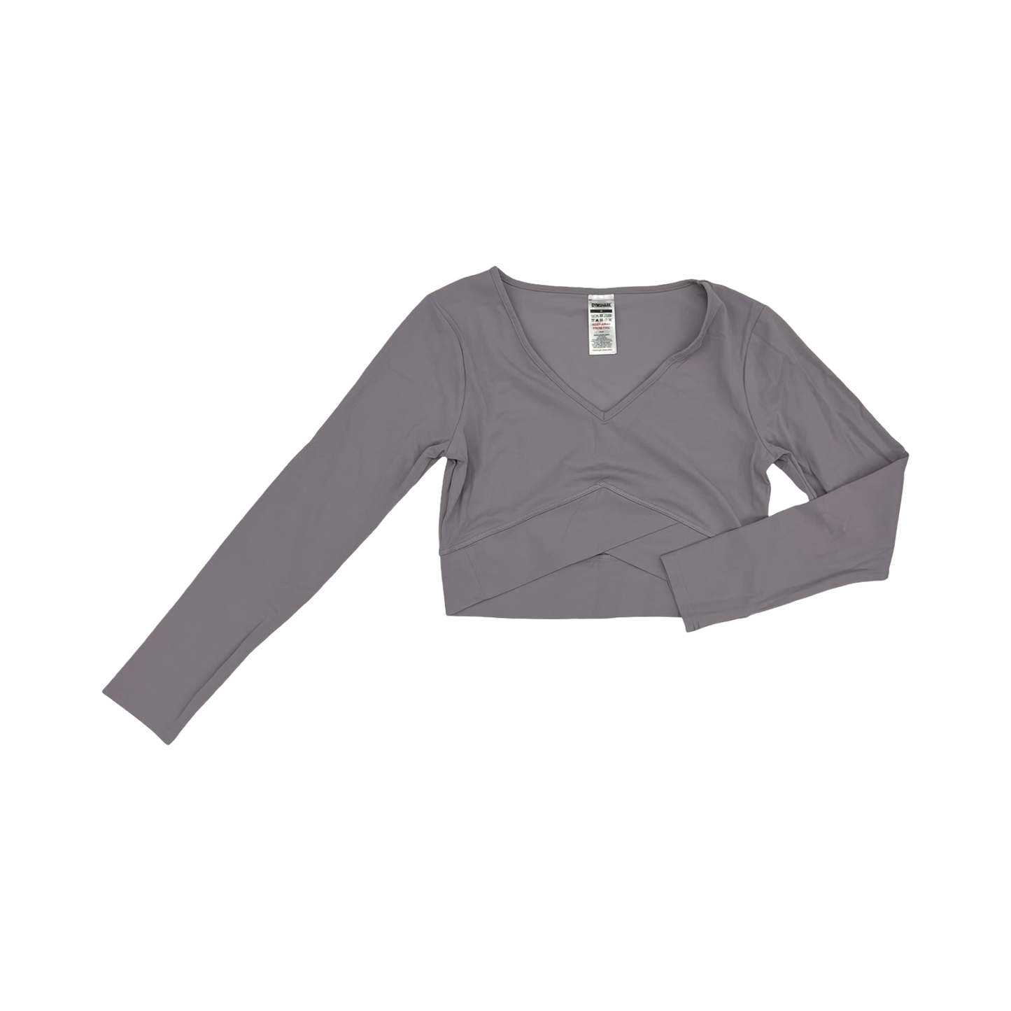 Athletic Top Ls Crewneck By Gym Shark In Purple, Size:M