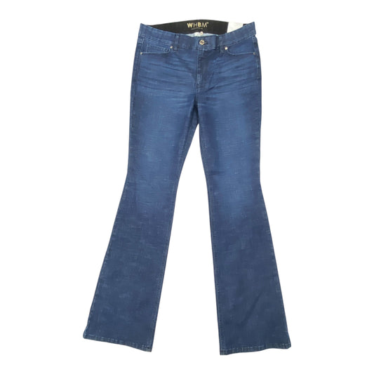 Jeans Boot Cut By White House Black Market In Blue Denim, Size:10