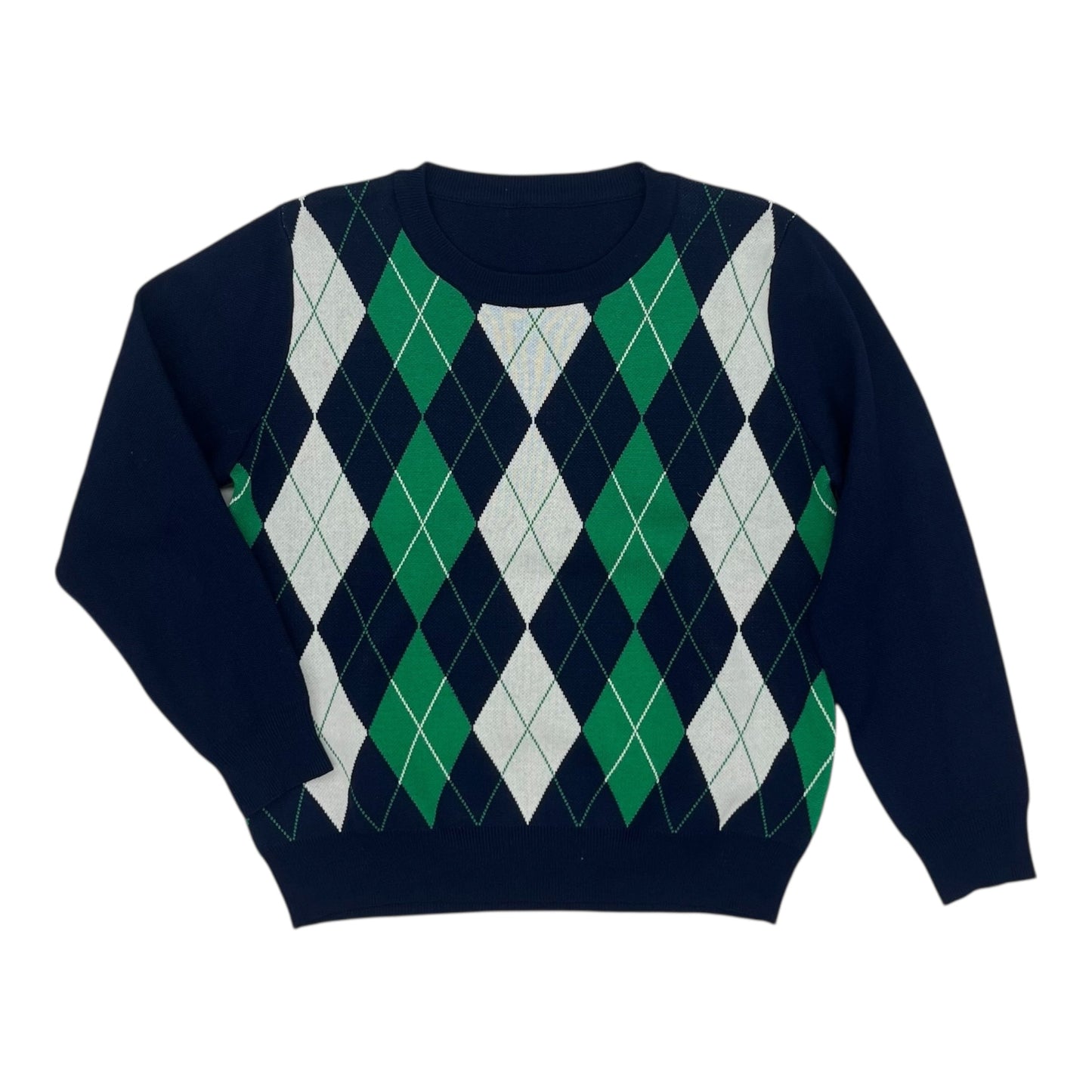 Sweater By Shein In Blue & Green, Size:L