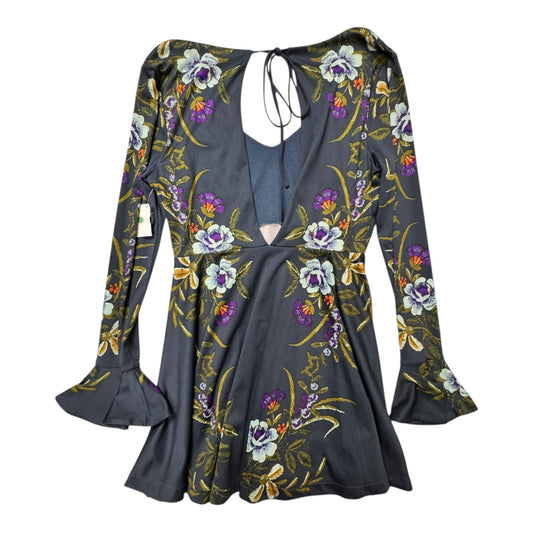 Dress Casual Midi By Free People In Fliral, Size:L