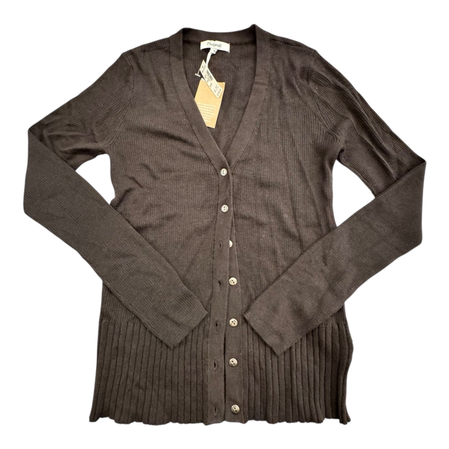 Sweater Cardigan By Madewell In Black, Size:M