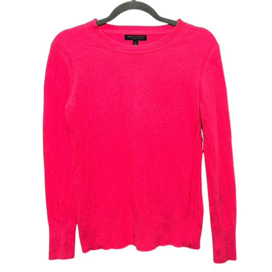Sweatshirt Crewneck By Banana Republic In Pink, Size:S