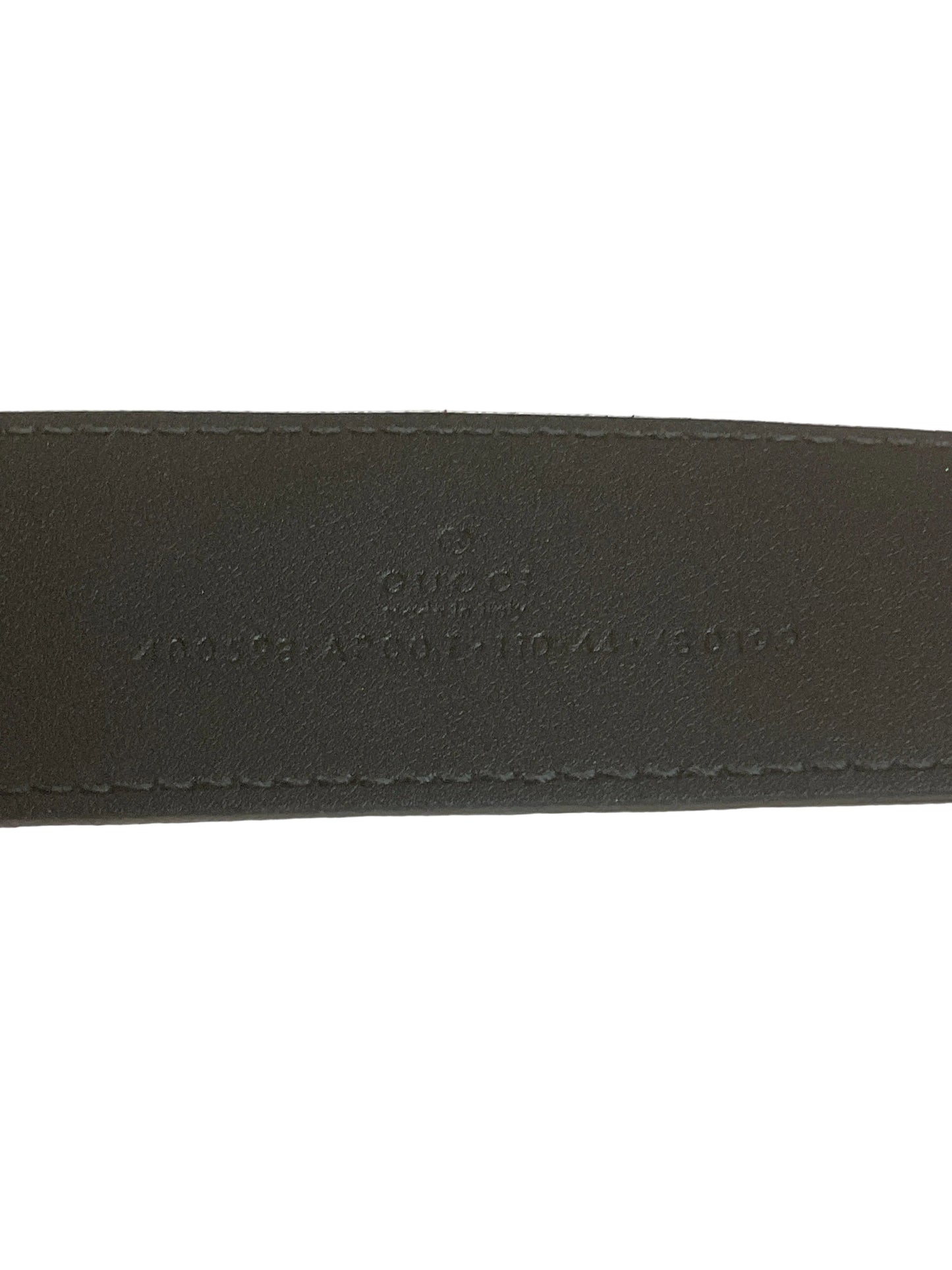 Belt Luxury Designer By Gucci In Black, Size: