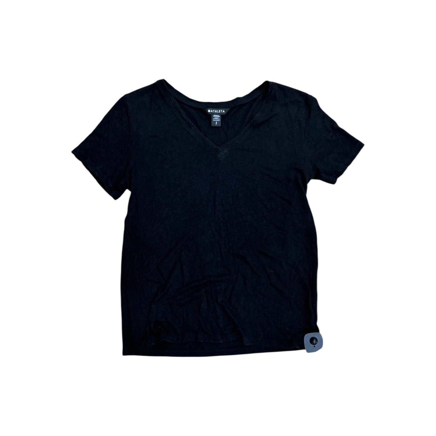 Top Ss By Athleta In Black, Size:Sp