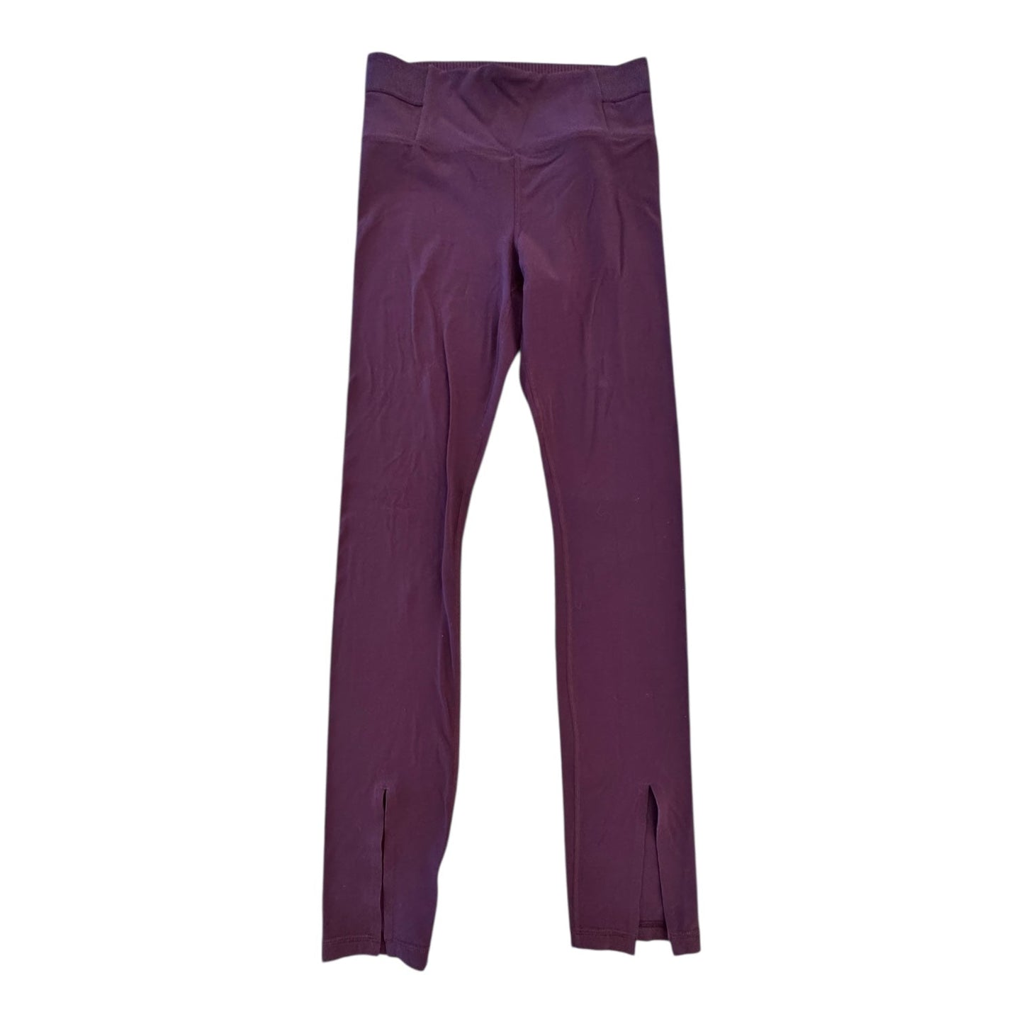 Athletic Leggings By Athleta In Maroon, Size:S