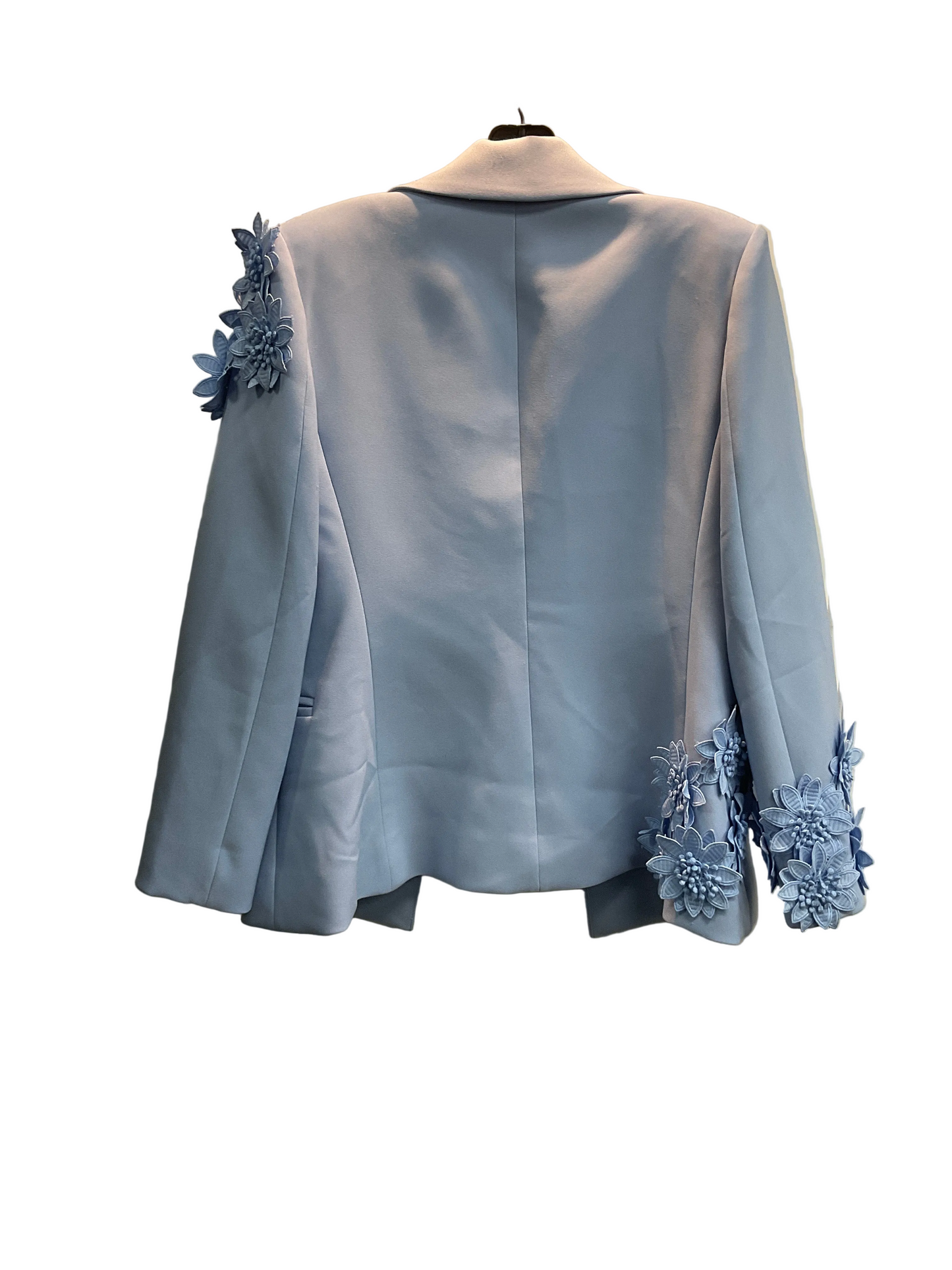 Blazer By Clothes Mentor In Blue, Size: M