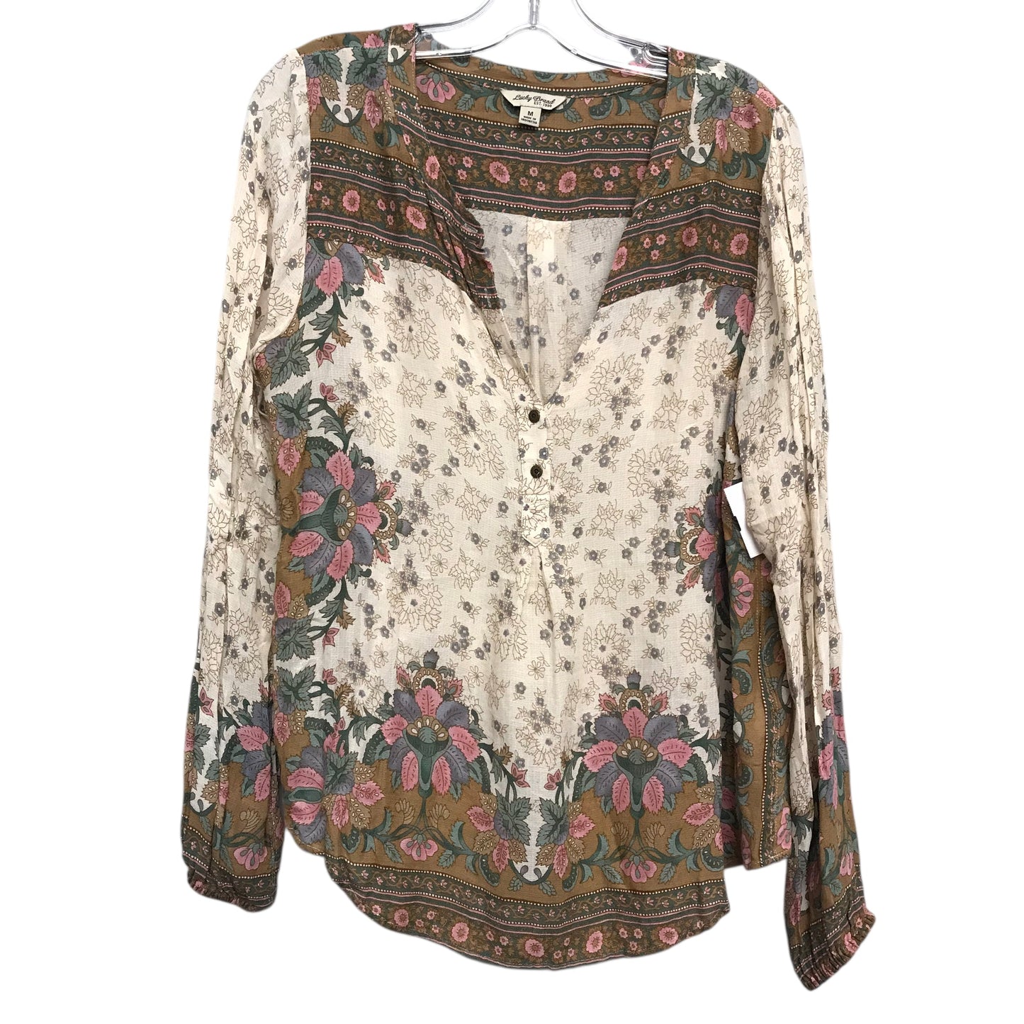 Top Ls By Lucky Brand In Multi, Size:M