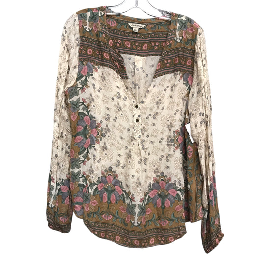 Top Ls By Lucky Brand In Multi, Size:M