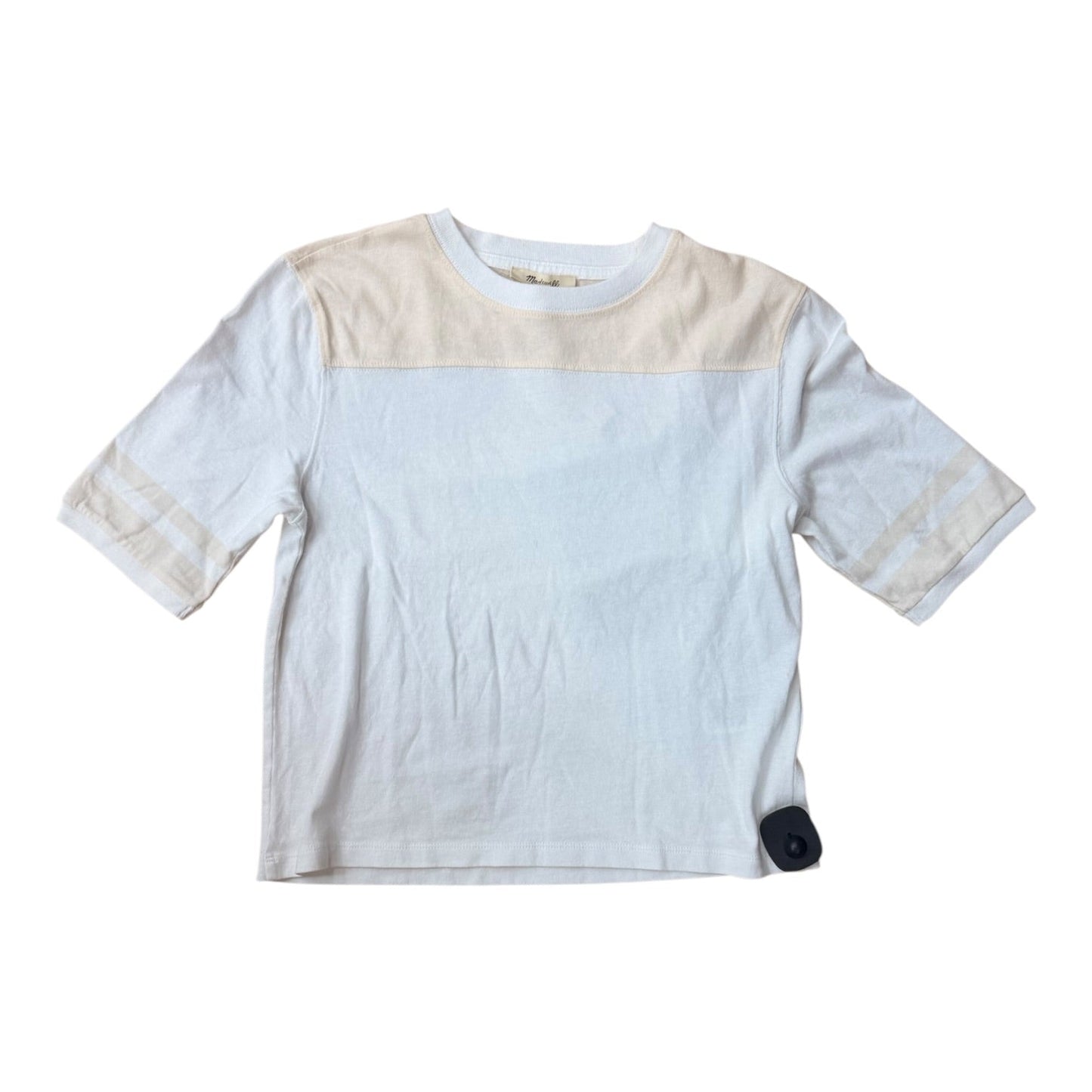 Top Ss By Madewell In Tan & White, Size:S