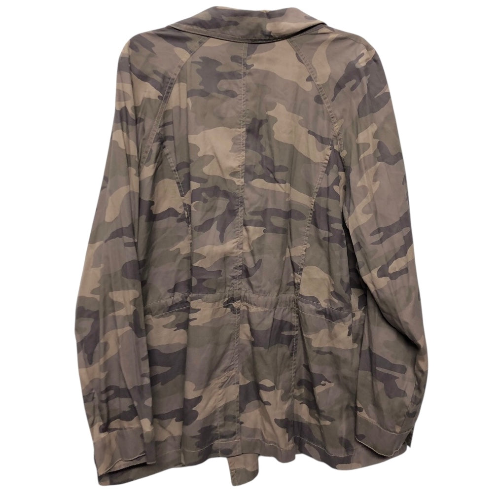 Jacket Utility By Lane Bryant In Camouflage Print, Size:20