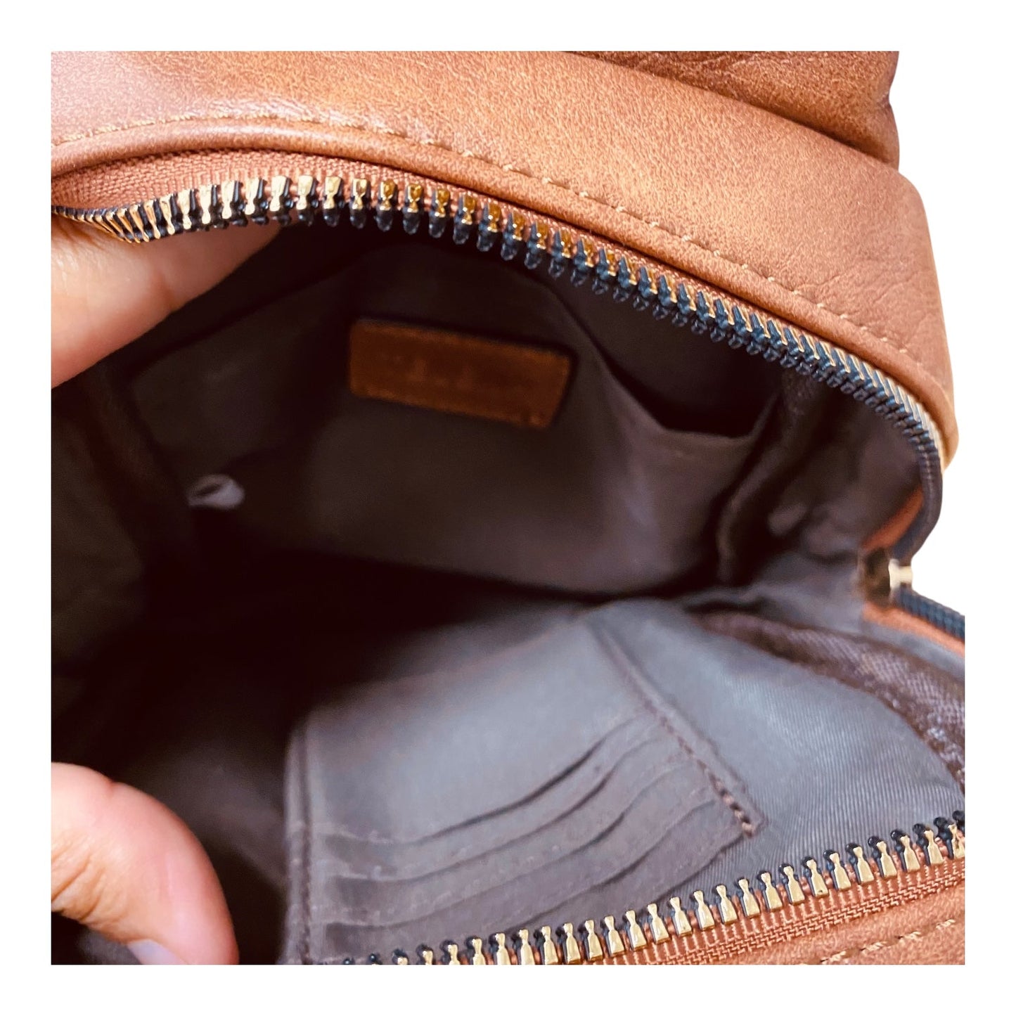 Crossbody By Telena In Brown, Size:Small