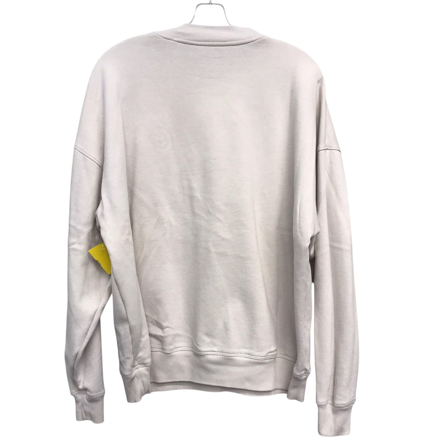 Athletic Sweatshirt Crewneck By Gilly Hicks In Grey, Size:L