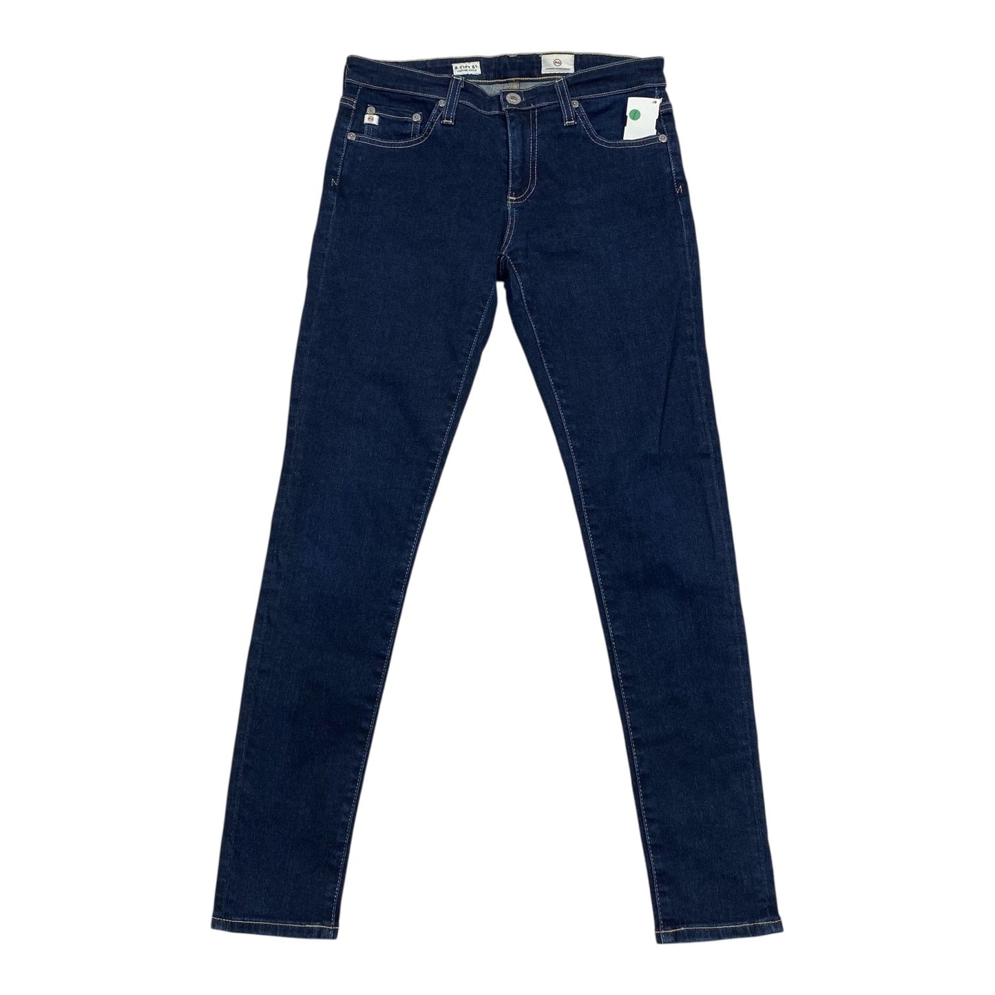Jeans Skinny By Adriano Goldschmied In Blue Denim, Size:2