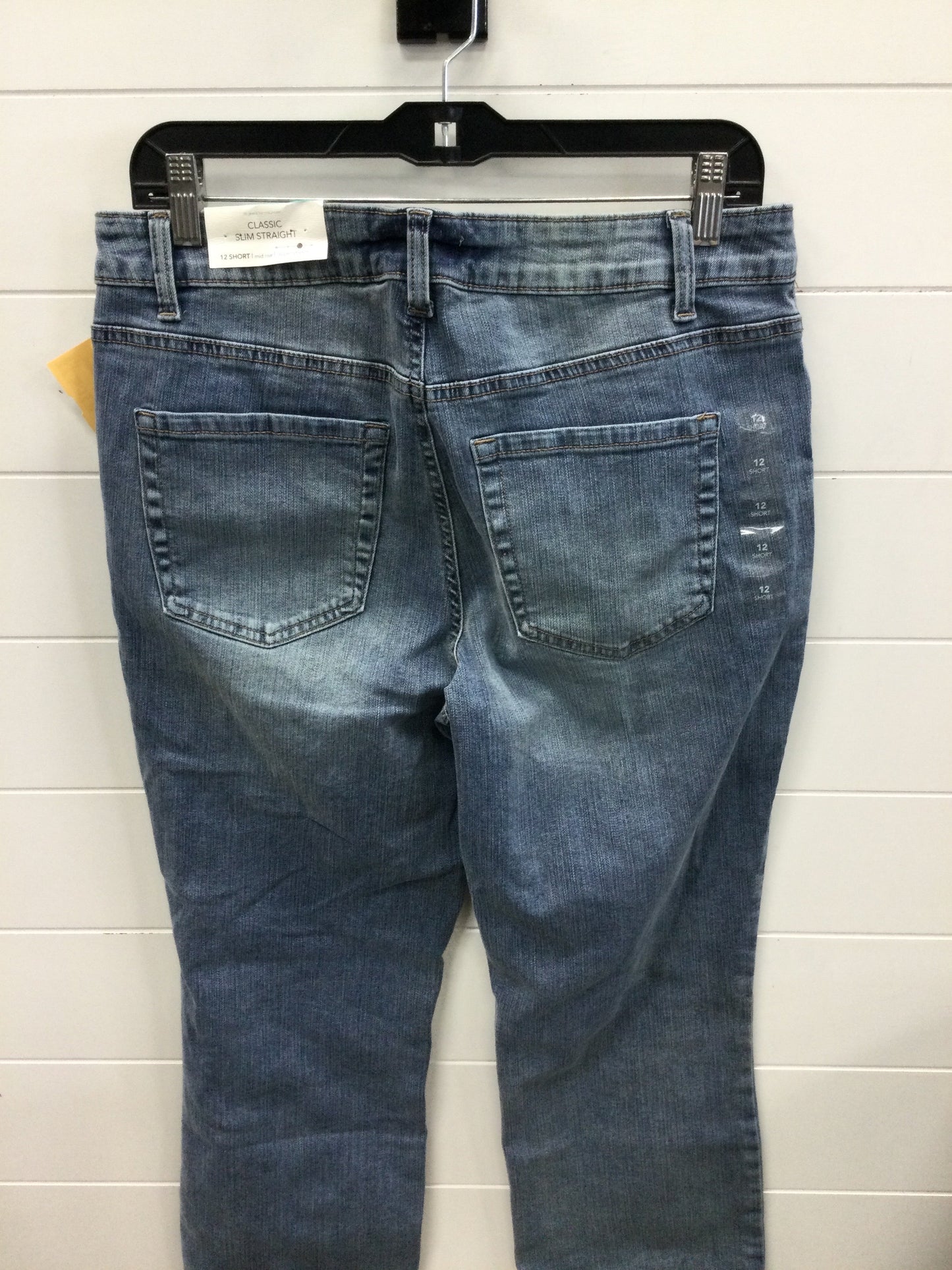 Jeans Boot Cut By Maurices In Blue Denim, Size:12P