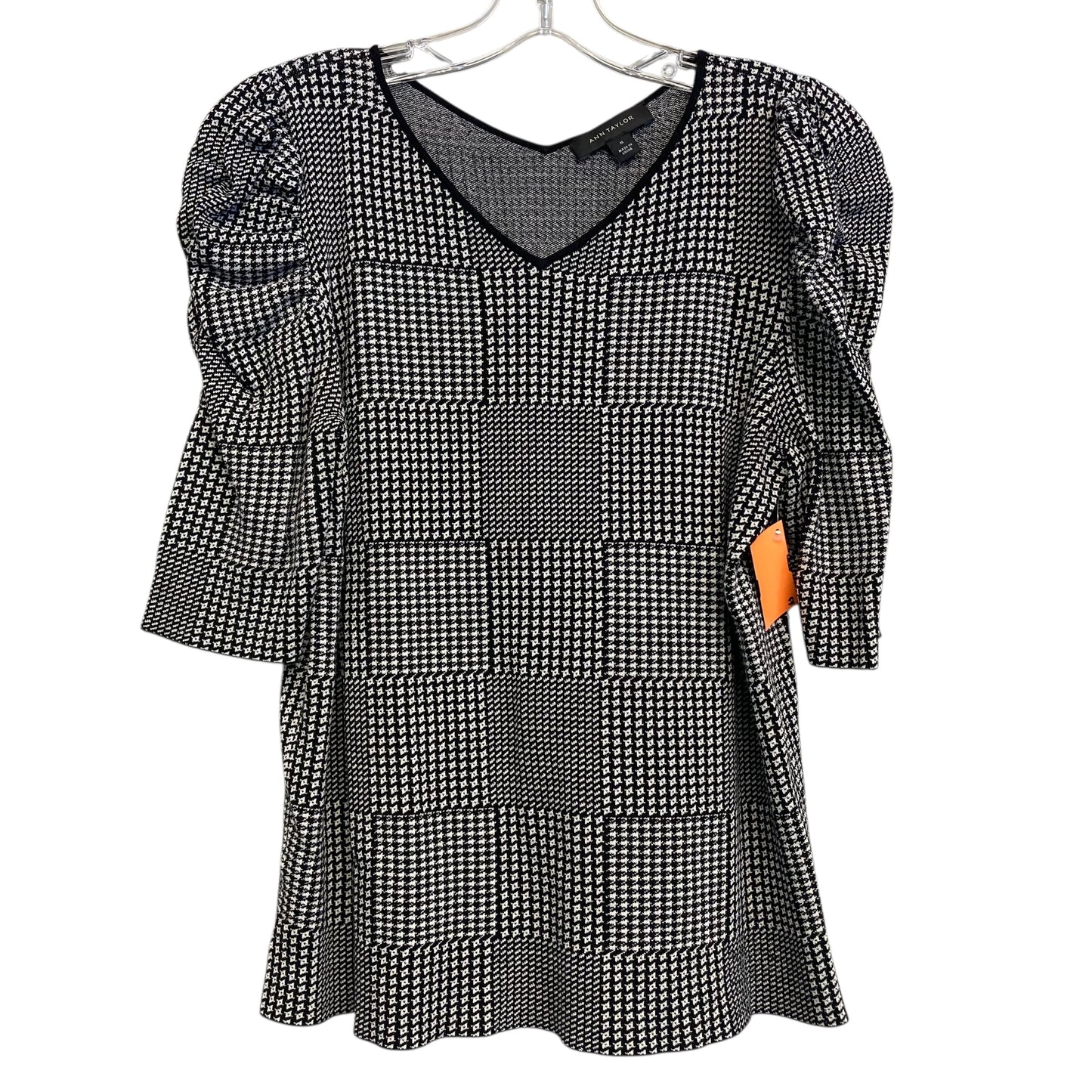 Top Ss By Ann Taylor In Black & White, Size:M