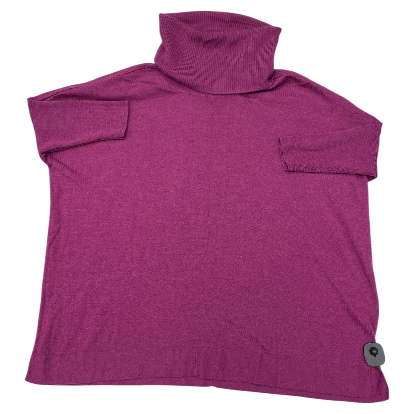 Sweater Designer By Eileen Fisher In Purple, Size:L