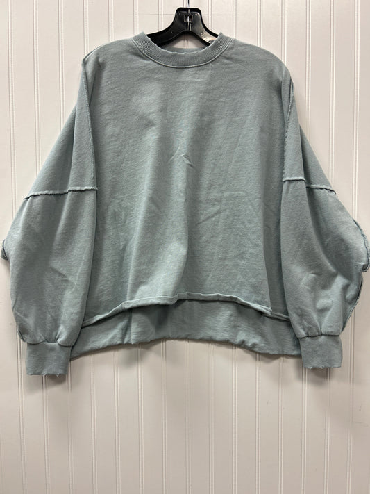 Sweatshirt Crewneck By Mod Ref In Blue, Size:S