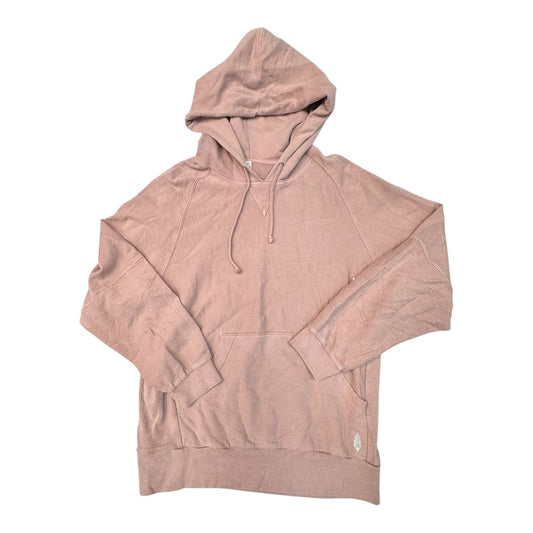 Athletic Top Ls Hoodie By Free People In Taupe, Size:M