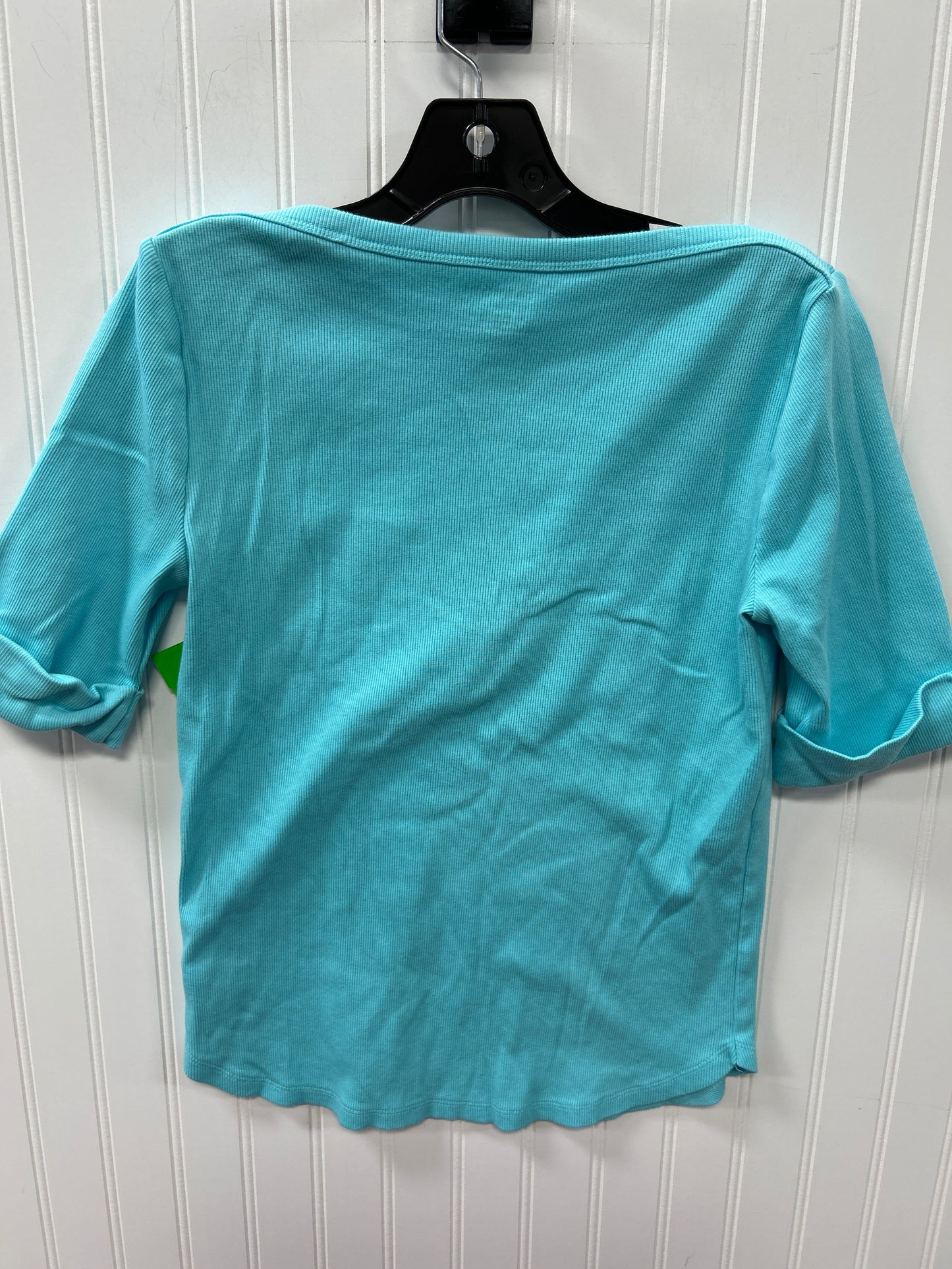 Top Ss By Talbots In Aqua, Size:M