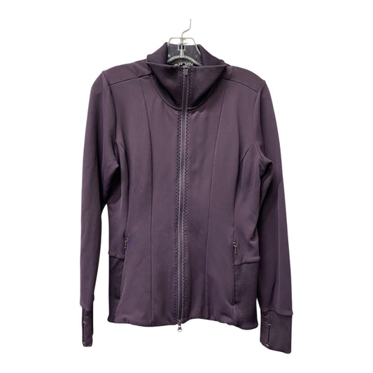 Athletic Jacket By Athleta In Purple, Size:M