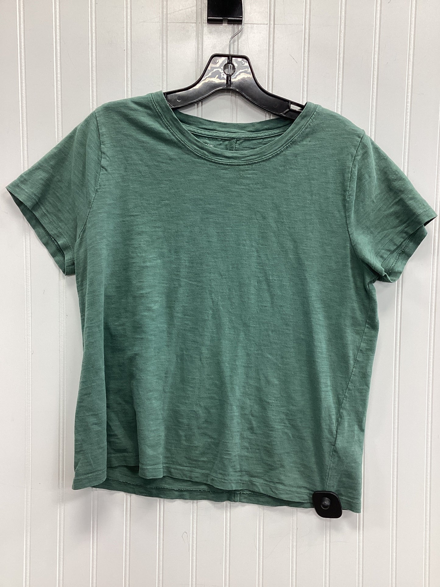 Top Ss Basic By J. Crew In Green, Size:L