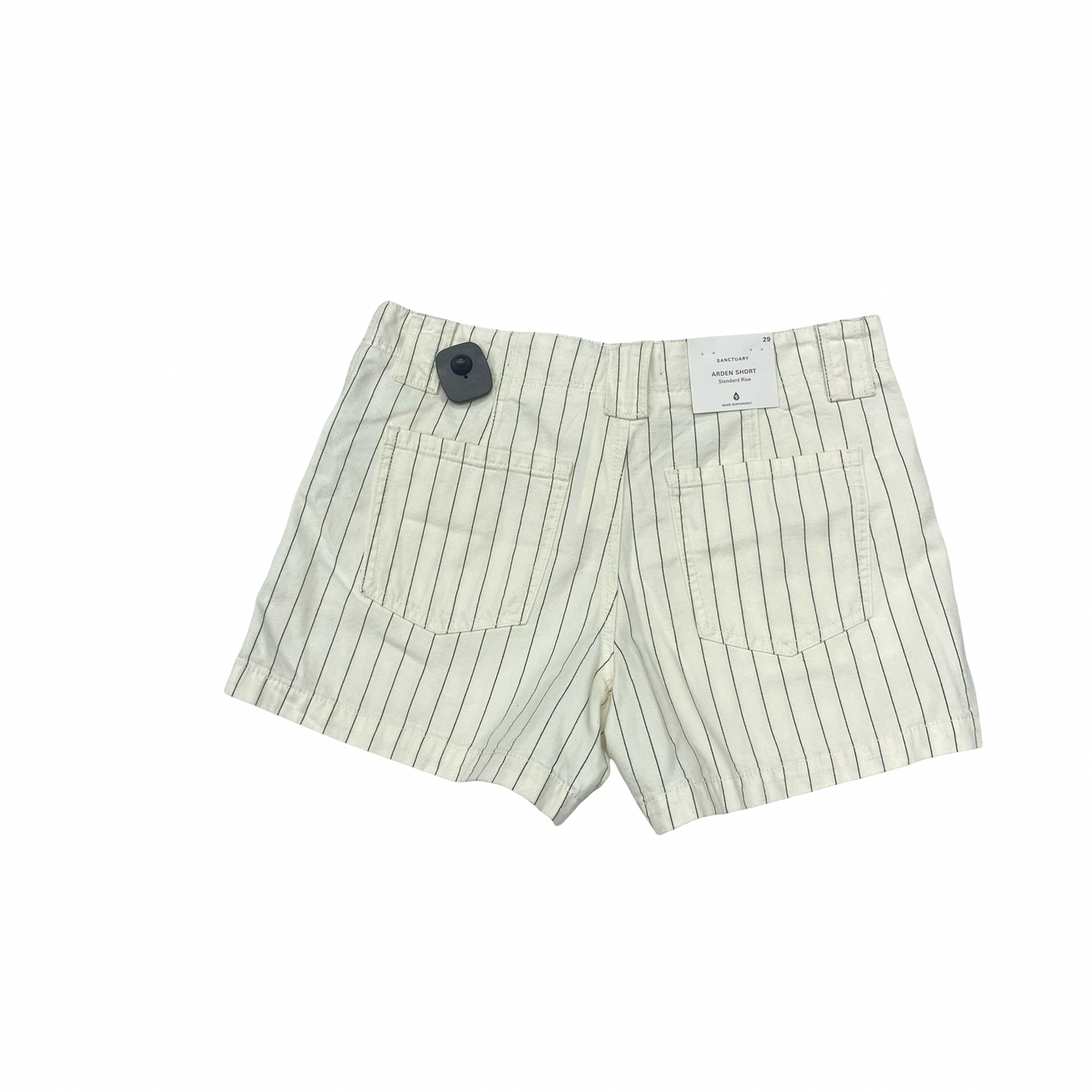 Shorts By Sanctuary In Black & Cream, Size:8