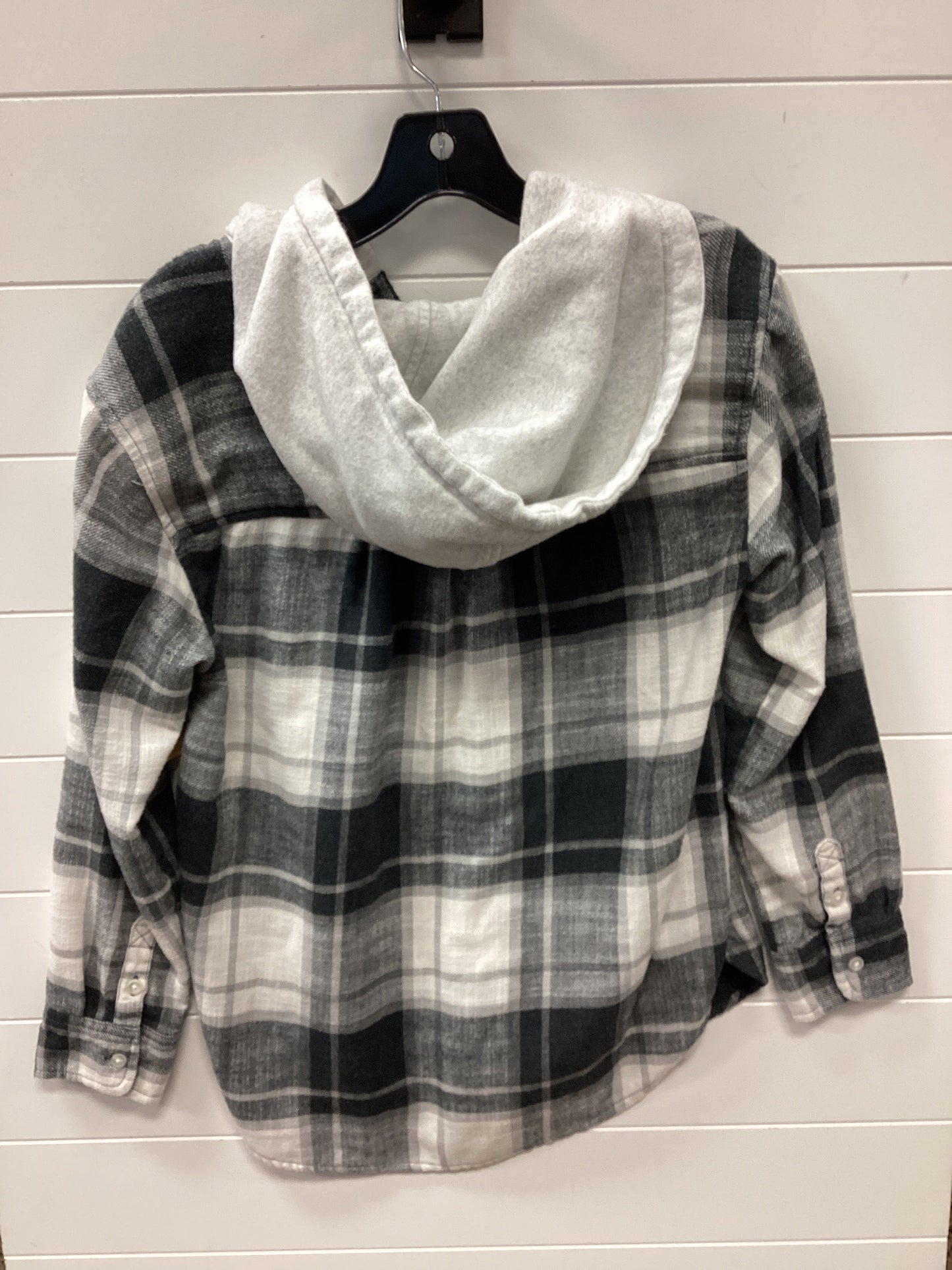 Top Ls By American Eagle In Grey & White, Size:Xs