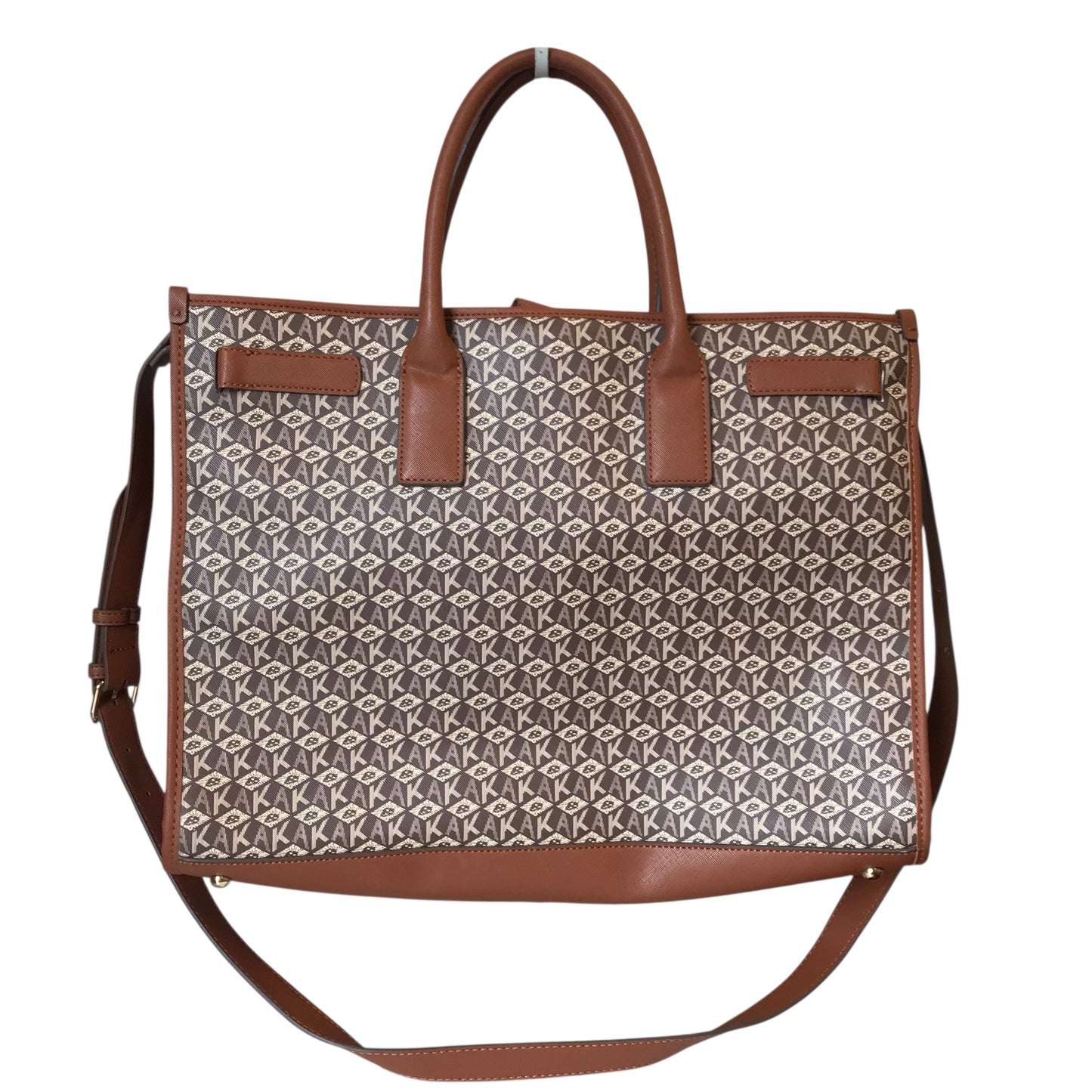 Handbag By Anne Klein In Brown, Size:Large