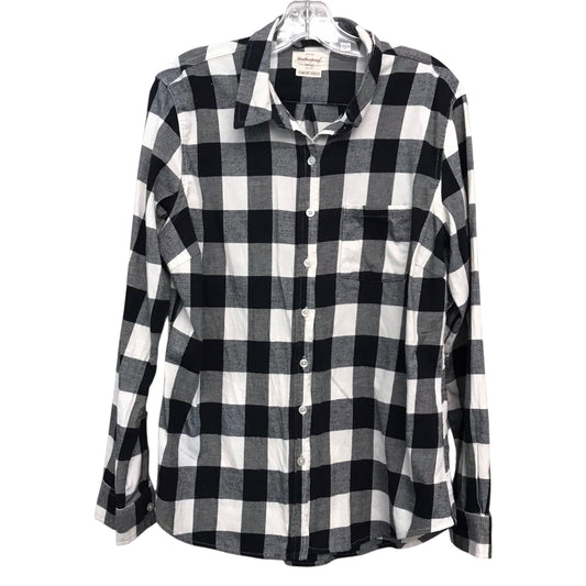 Top Ls By Weatherproof In Black & White, Size:L