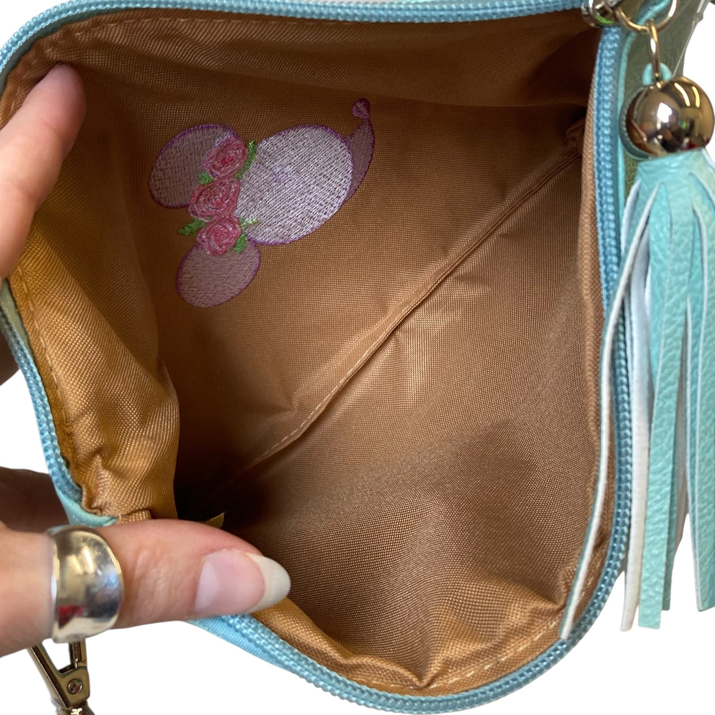 Crossbody By VIV & Lou In Green, Size:Small