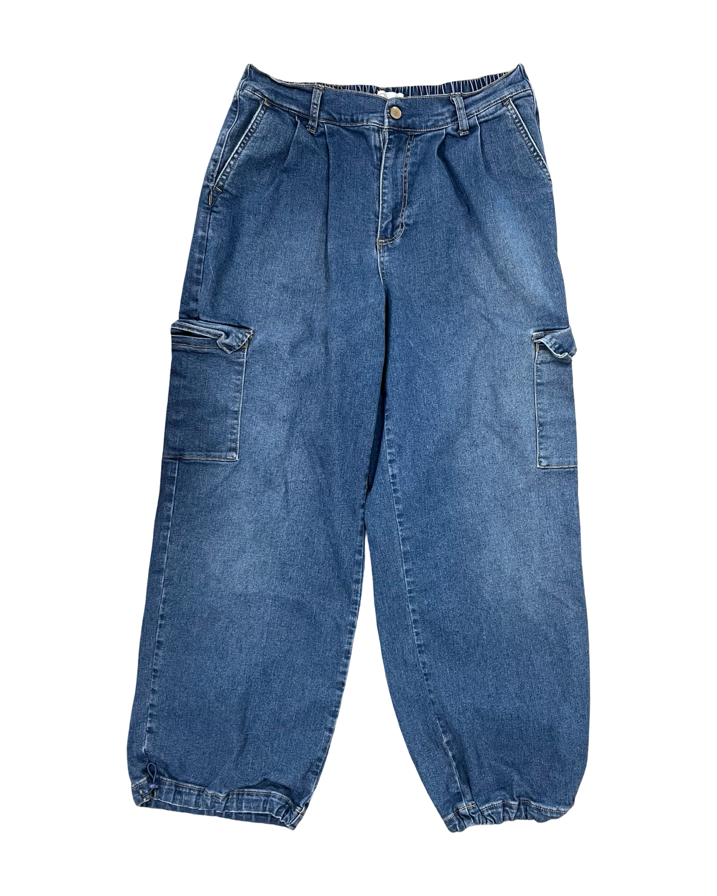 Jeans Flared By Clothes Mentor In Blue Denim, Size:8