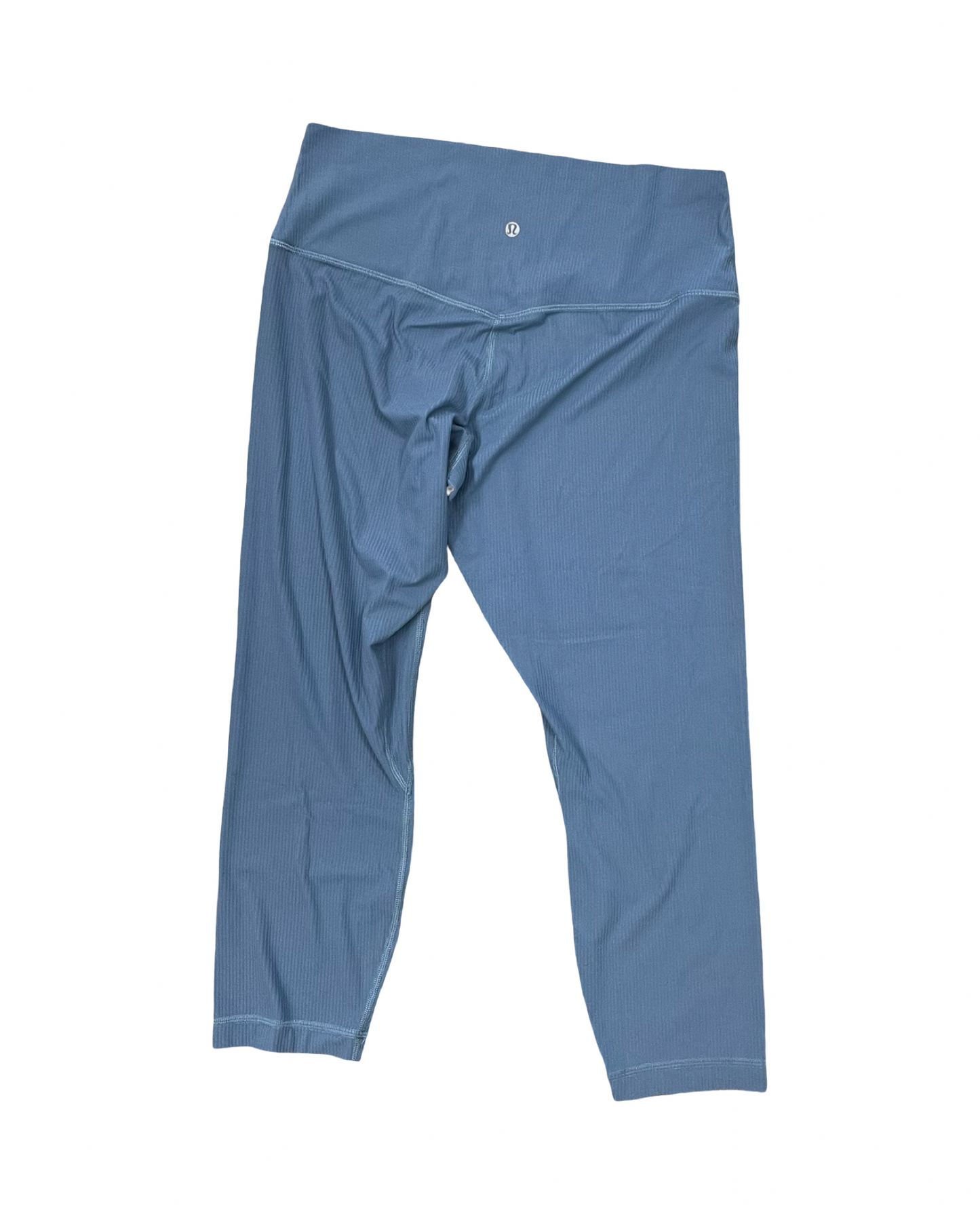 Athletic Leggings Capris By Lululemon In Blue, Size:L