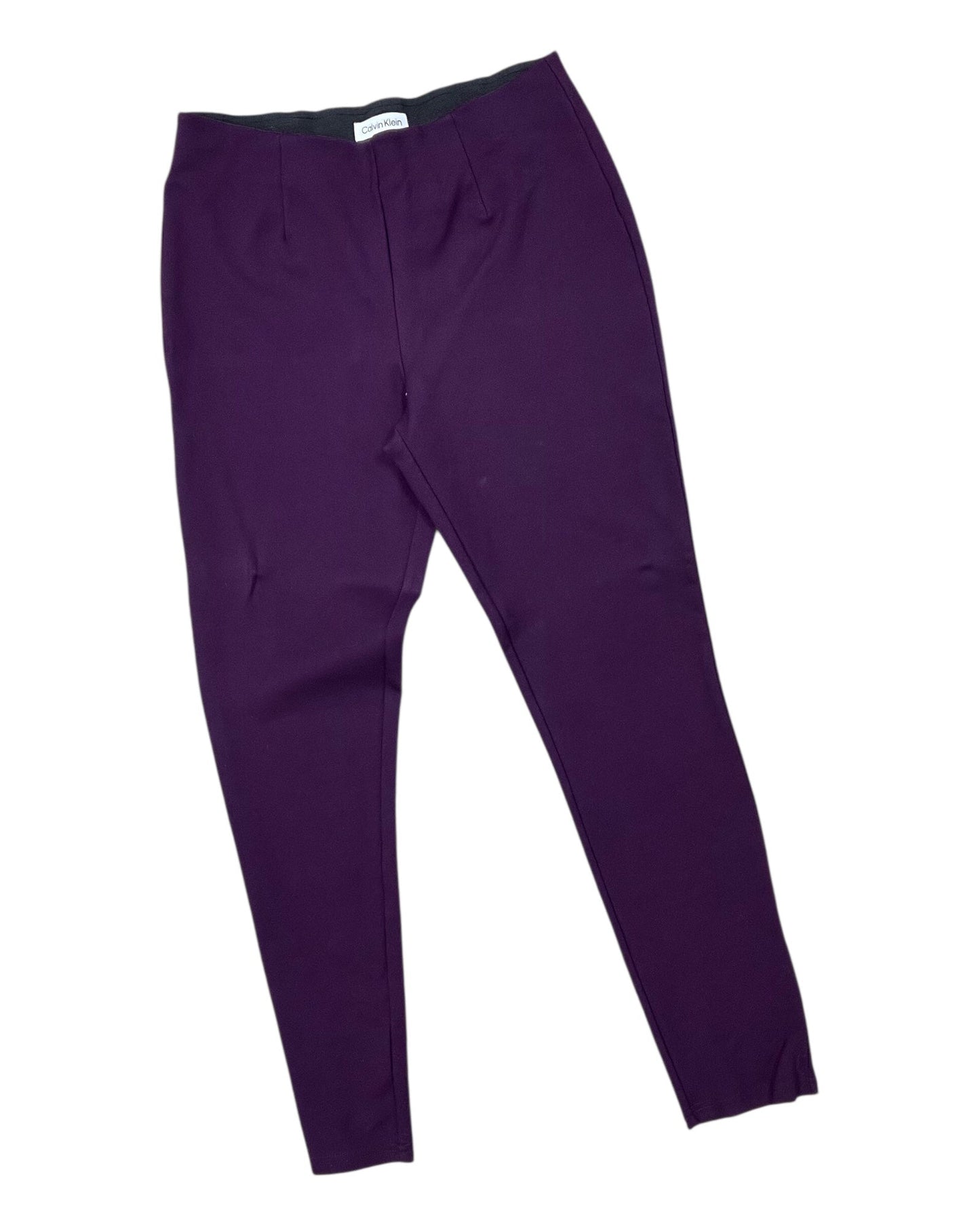Pants Dress By Calvin Klein In Purple, Size:8