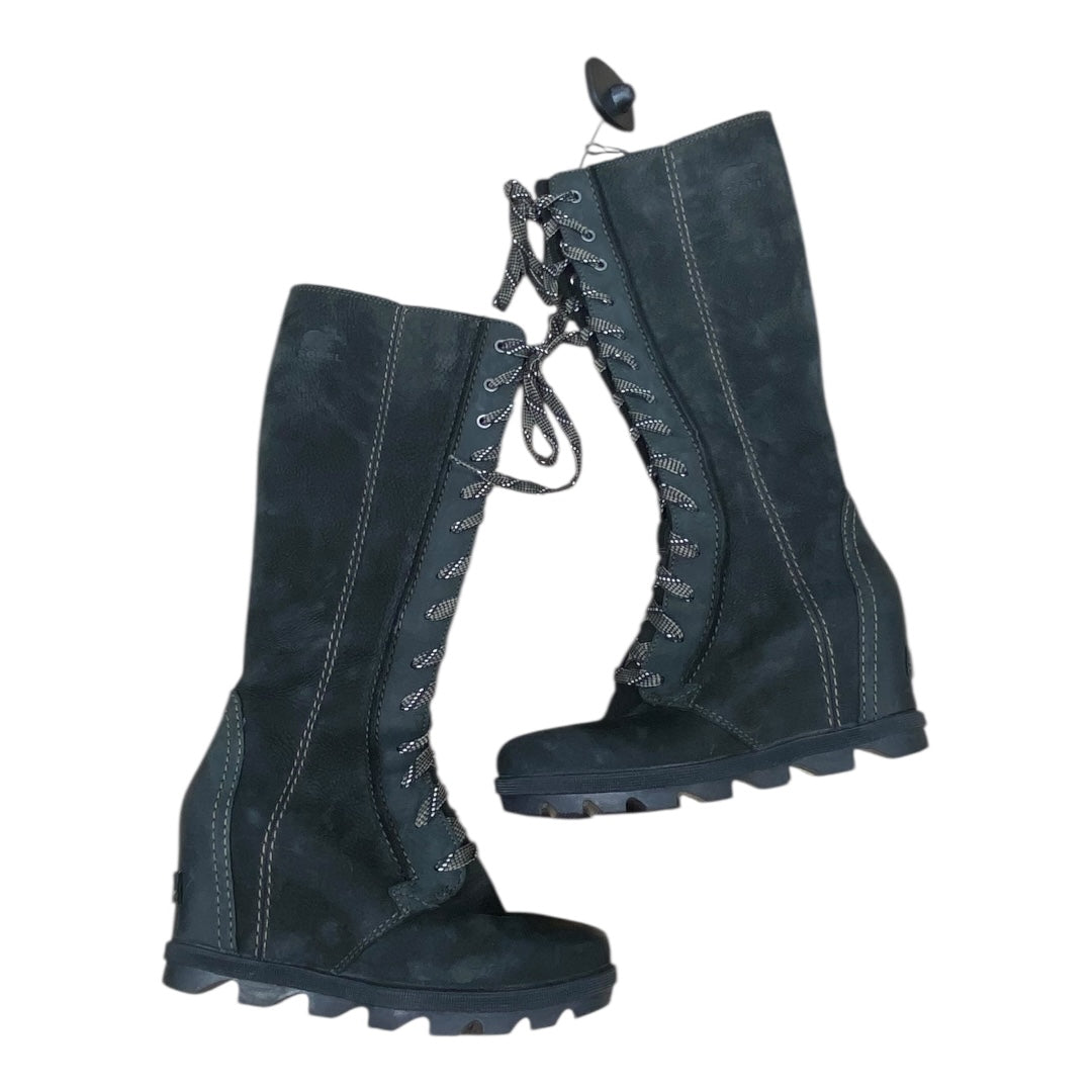 Boots Designer By Sorel In Black, Size:6.5