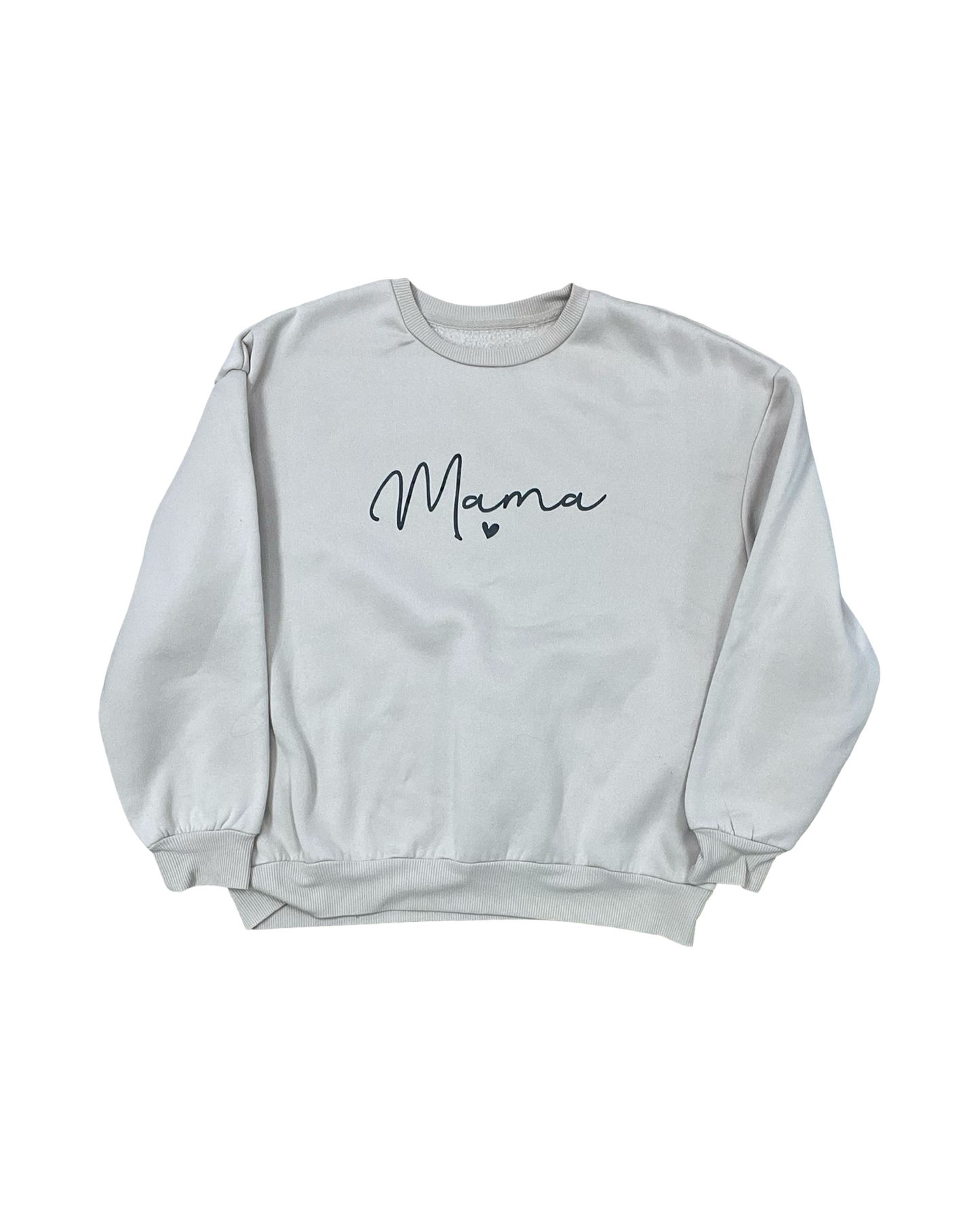 Sweatshirt Crewneck By Shein In Tan, Size:S