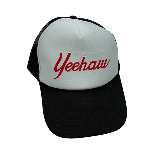 Hat Baseball Cap By Clothes Mentor In Black & White