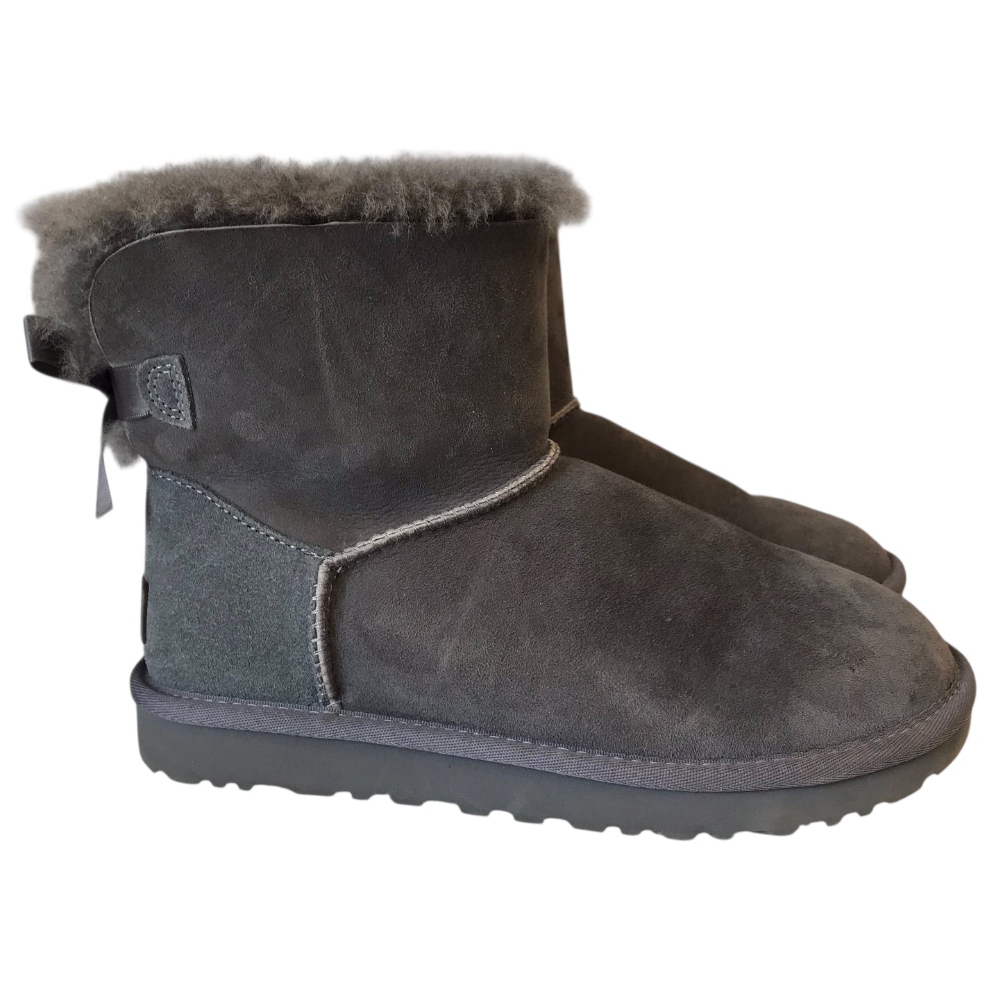 Boots Designer By Ugg In Grey, Size:7