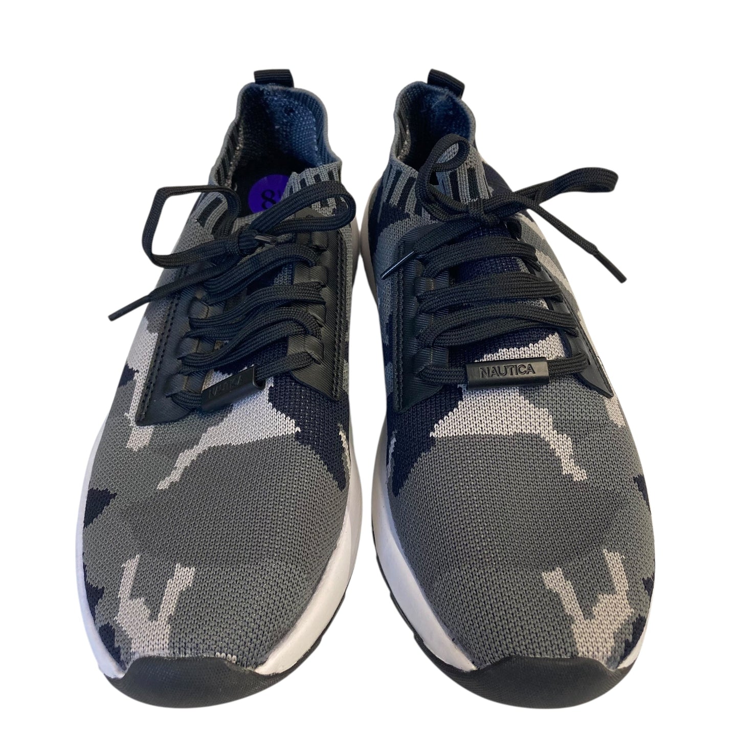 Shoes Sneakers By Nautica In Camouflage Print, Size:8.5