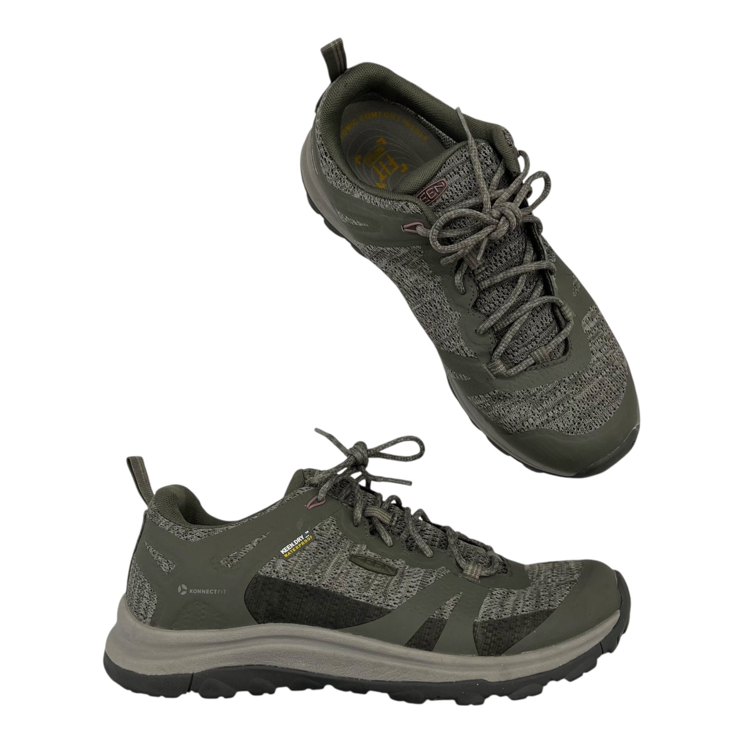 Shoes Hiking By Keen In Green, Size:8