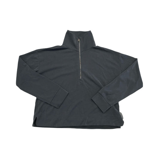 Sweatshirt Collar By Athleta In Black, Size:M