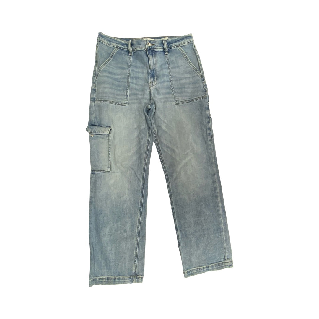 Jeans Boyfriend By Eunina In Blue Denim, Size:10