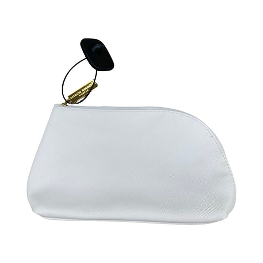 Makeup Bag By Clothes Mentor In White, Size:Small