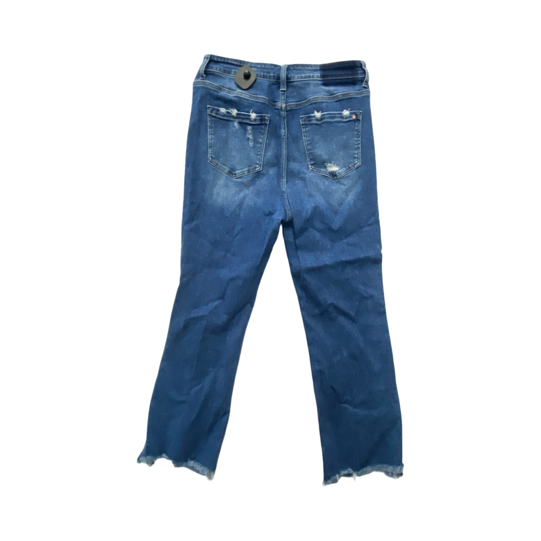 MICA Jeans Straight By Cmc In Blue Denim, Size:12