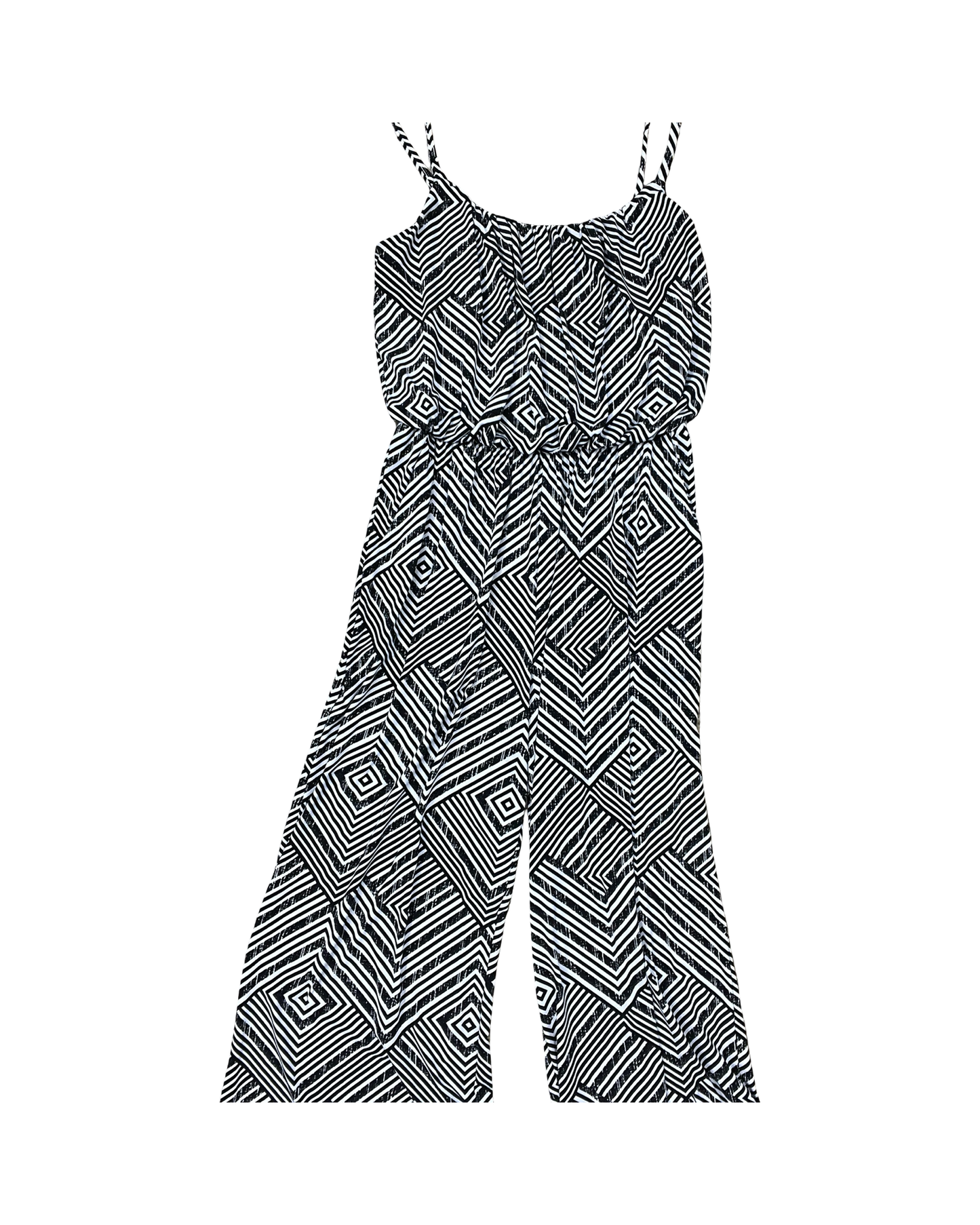 Jumpsuit By Gilli In Black & White, Size:S