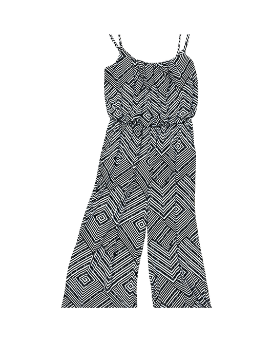 Jumpsuit By Gilli In Black & White, Size:S